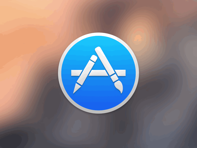 app store badge animation